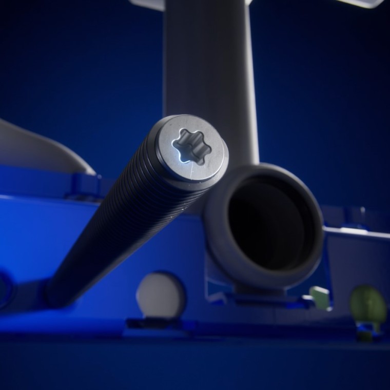 Skrūves ar papildu sešstūraino savienojumu