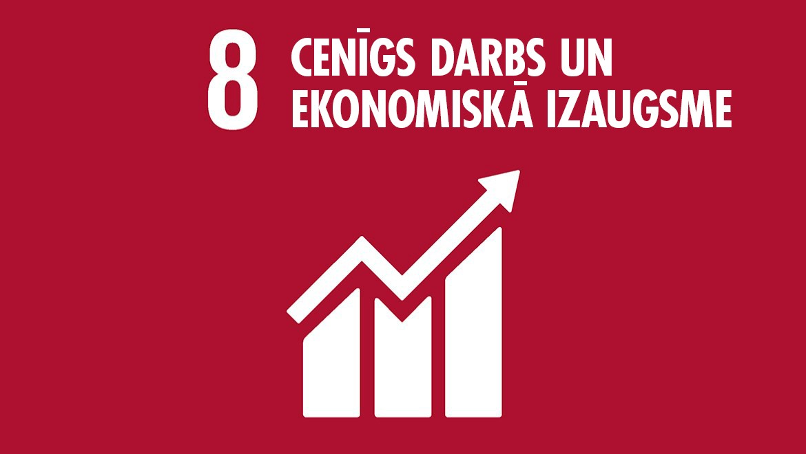 Apvienoto Nāciju Organizācijas 8. mērķis “Cienīgs darbs un ekonomiskā izaugsme”