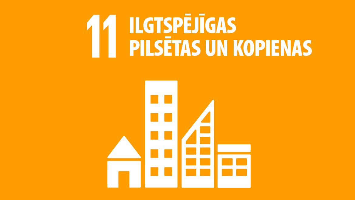 Apvienoto Nāciju Organizācijas 11. mērķis “Ilgtspējīgas pilsētas un kopienas”