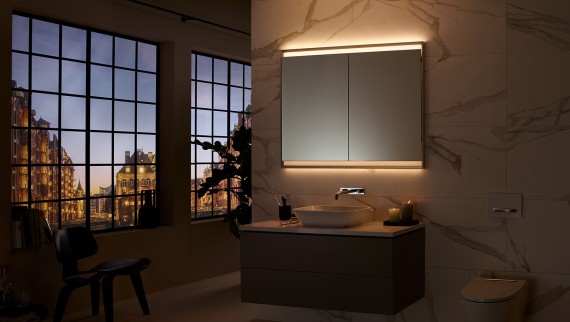 Geberit ONE ComfortLight ‘sveču gaisma’ Geberit ONE ComfortLight ‘sveču gaisma’
