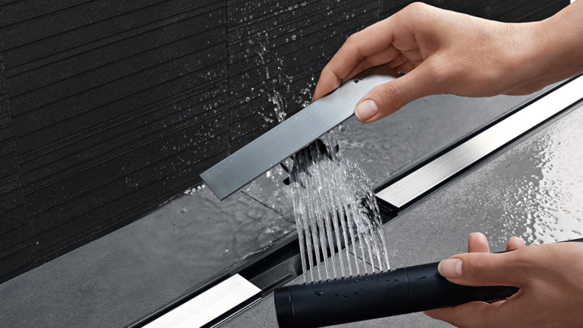 Geberit CleanLine sērijas sifons dušas paliktnim – izskalojams filtrēšanas ieliktnis Geberit CleanLine sērijas sifons dušas paliktnim – izskalojams filtrēšanas ieliktnis