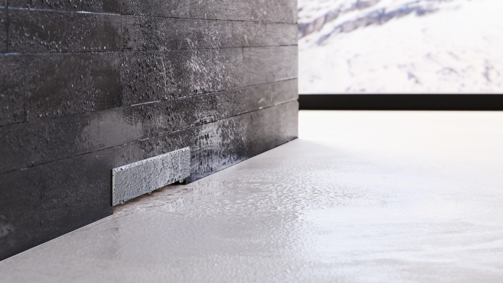 Geberit sienas dušas notece