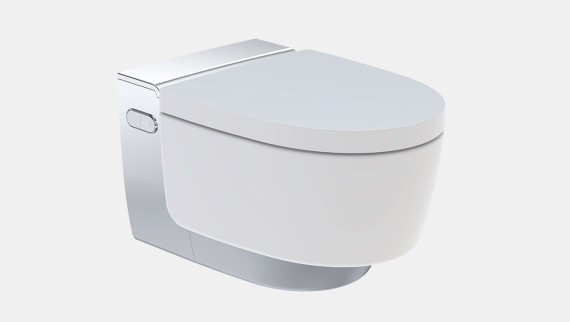 Geberit AquaClean tualetes pods ar bidē funkciju Mera Geberit AquaClean tualetes pods ar bidē funkciju Mera