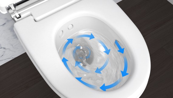 Geberit ONE tualetes pods ar TurboFlush Geberit ONE tualetes pods ar TurboFlush