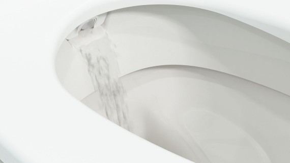 Geberit AquaClean Sela dušas sprauslu skalošana Geberit AquaClean Sela dušas sprauslu skalošana