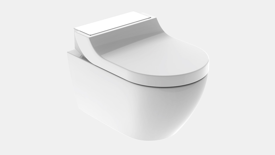 Geberit AquaClean Tuma – tualetes pods ar bidē funkciju