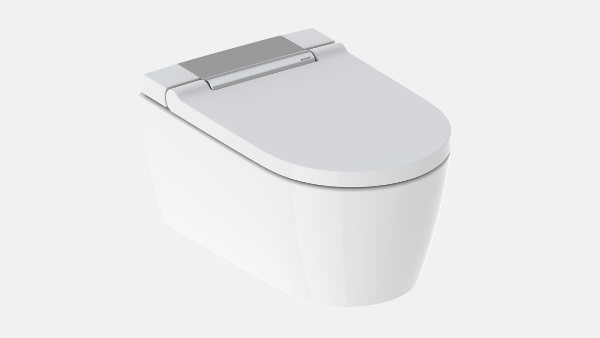 Geberit AquaClean Sela – tualetes pods ar bidē funkciju