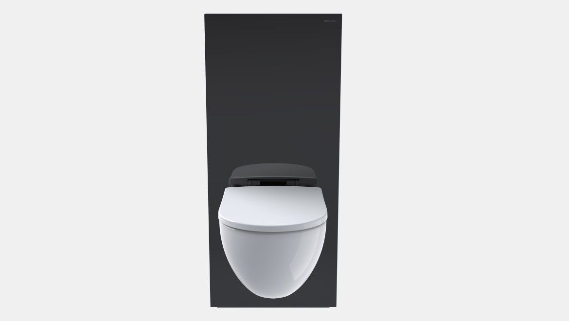 Geberit Monolith sanitārais modulis, augstums 114 cm, melns Geberit Monolith sanitārais modulis, augstums 114 cm, melns