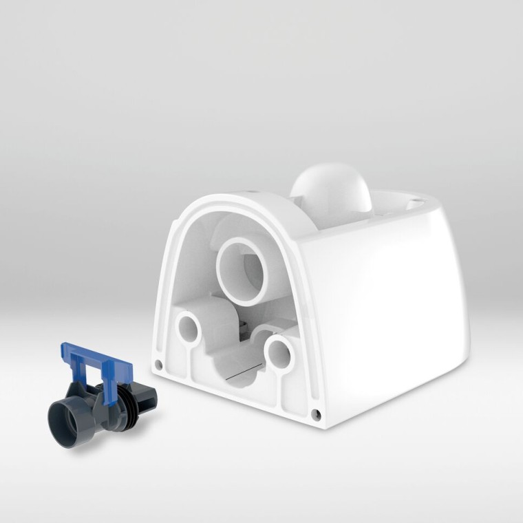 Atsevišķa skalošanas vadotne no plastmasas Atsevišķa skalošanas vadotne no plastmasas