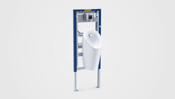 Geberit Duofix instalācijas sistēma zemapmetuma pisuāra vadības sistēmai Geberit Duofix instalācijas sistēma zemapmetuma pisuāra vadības sistēmai
