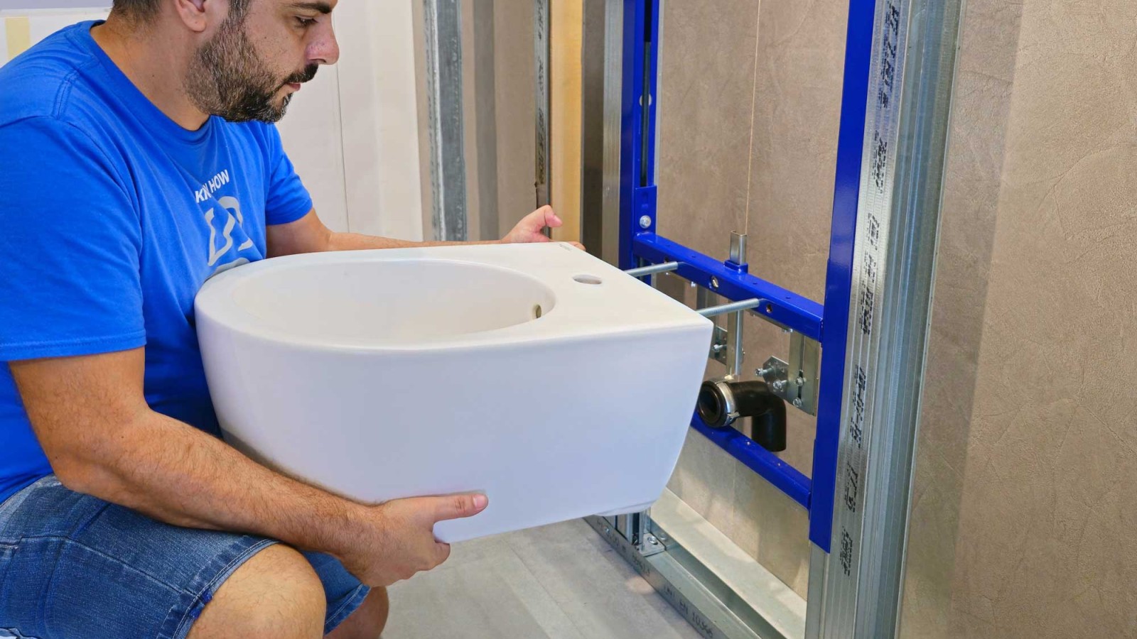 Geberit bidē ar EFF3 uzstādīšana Geberit bidē ar EFF3 uzstādīšana