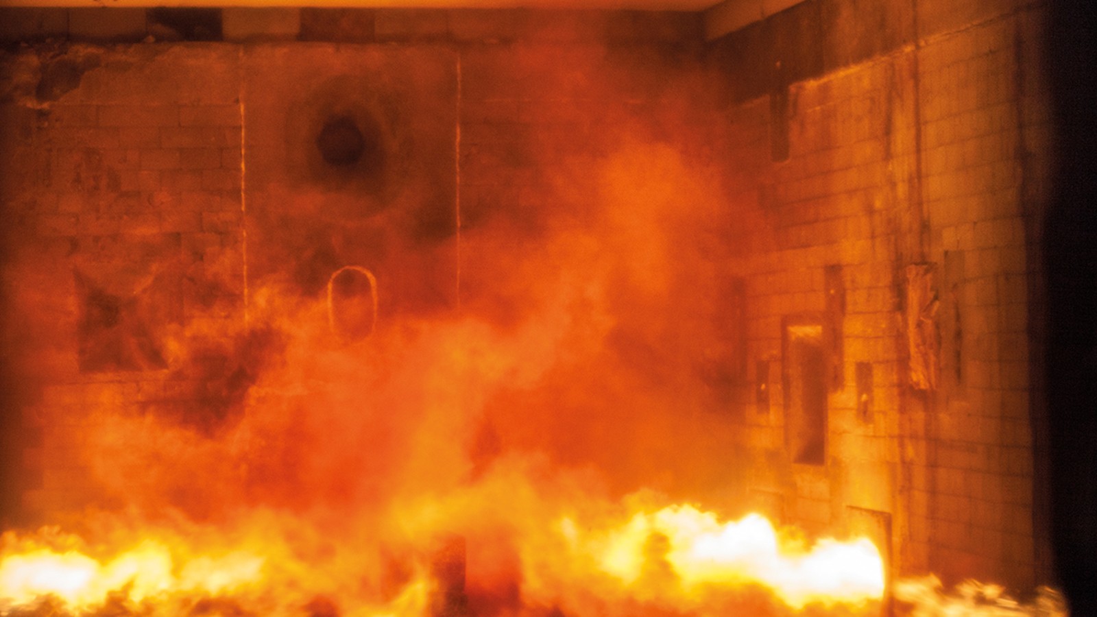 Geberit ugunsdrošības pārbaude Štutgartes Universitātes materiālu testēšanas institūtā Geberit ugunsdrošības pārbaude Štutgartes Universitātes materiālu testēšanas institūtā