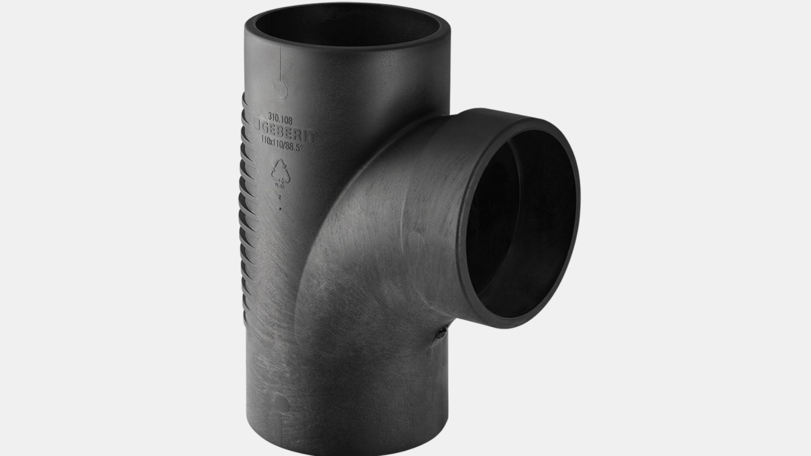 Geberit Silent-db20 88,5° līkuma atzars Geberit Silent-db20 88,5° līkuma atzars