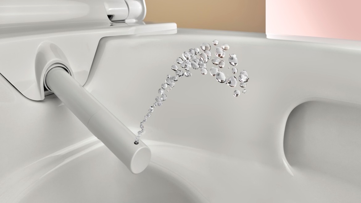 Geberit AquaClean Alba dušas tualete ar WhirlSpray tehnoloģiju Geberit AquaClean Alba dušas tualete ar WhirlSpray tehnoloģiju
