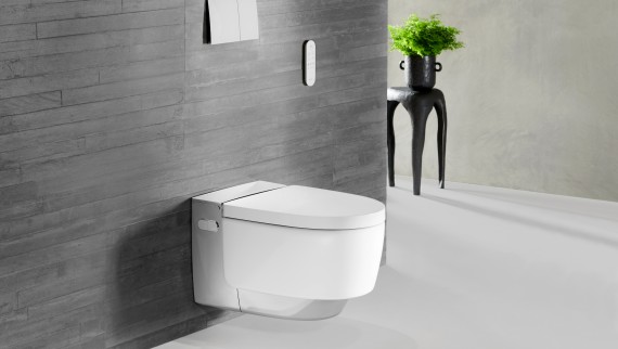 Geberit AquaClean Mera Comfort hromētā ar Sigma Geberit AquaClean Mera Comfort hromētā ar Sigma