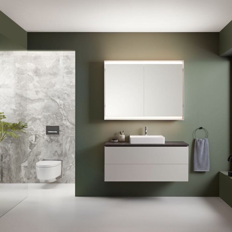 Geberit Mera Comfort ar hromētu virsmu Geberit Mera Comfort ar hromētu virsmu