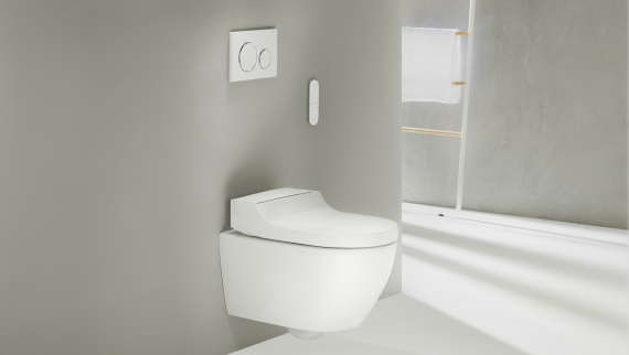 Geberit AquaClean Tuma Comfort ar Sigma20 tālvadības pulti