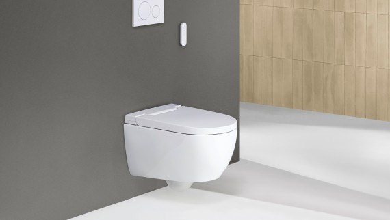 Geberit AquaClean Alba ar Sigma20 tālvadības pulti Geberit AquaClean Alba ar Sigma20 tālvadības pulti