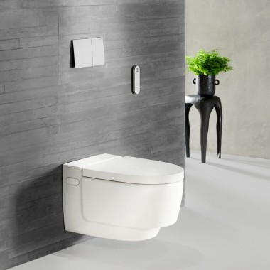 Geberit AquaClean Mera bidē tualetes pods Geberit AquaClean Mera bidē tualetes pods