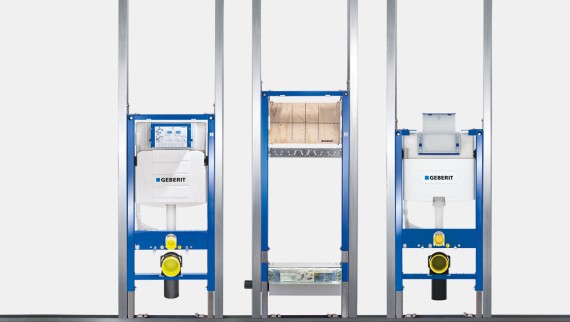 Geberit Duofix montāžas elements, universāla santehnikas ierīce ģipškartona konstrukcijām Geberit Duofix montāžas elements, universāla santehnikas ierīce ģipškartona konstrukcijām