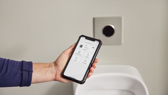 Geberit Control lietotni Geberit Control lietotni