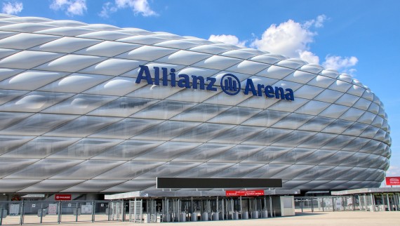 Allianz Arena, Minhene, Vācija © Pixabay Allianz Arena, Minhene, Vācija © Pixabay