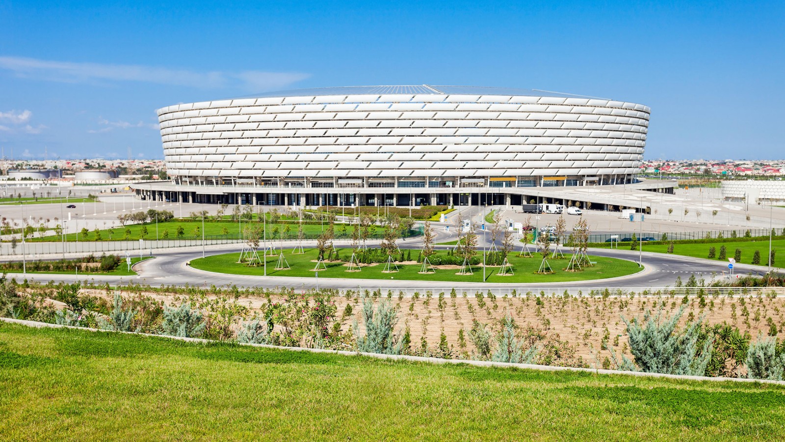 Baku Olimpiskais stadions, © Andrey Khrobostov / Alamy Stock Photo