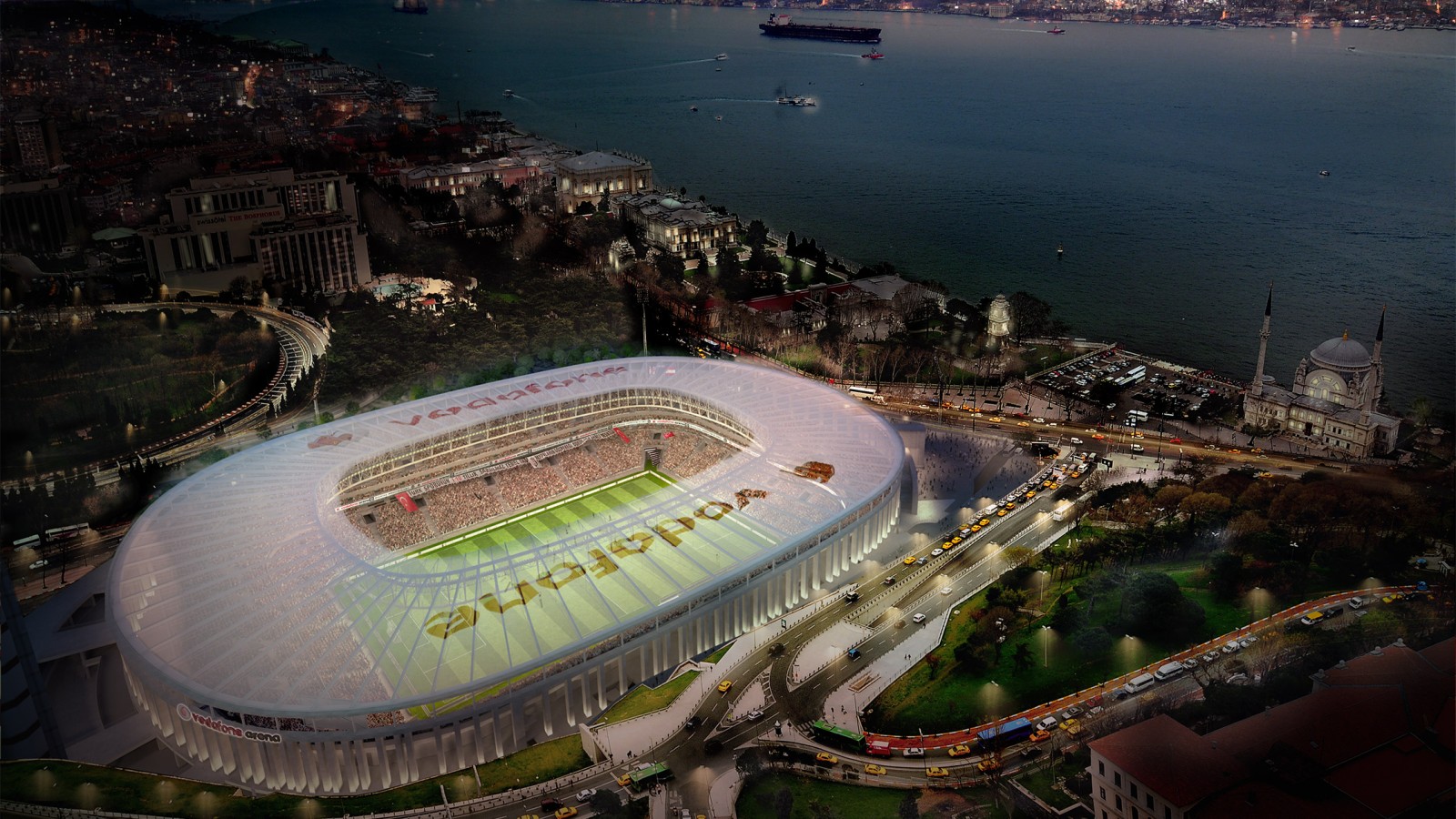 Vodafone Arena, Stambula, Turcija ©: DB Architecture & Consulting