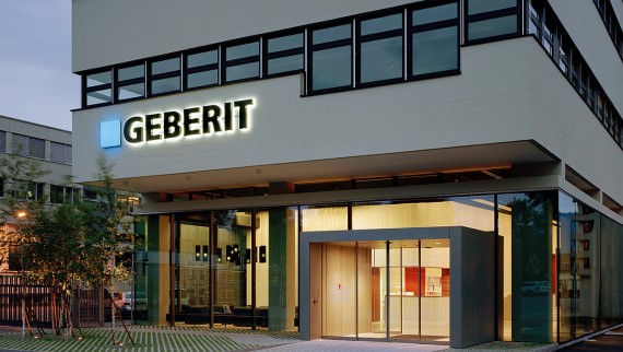 Geberit galvenā mītne Rapperswil-Jona Geberit galvenā mītne Rapperswil-Jona