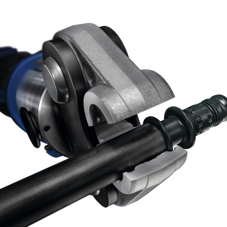 Geberit Mepla presēšanas knaiblēm nav nepieciešama apkope. Pielāgots presēšanas knaibļu un Mepla stiprinājuma dizains. Geberit Mepla presēšanas knaiblēm nav nepieciešama apkope. Pielāgots presēšanas knaibļu un Mepla stiprinājuma dizains.