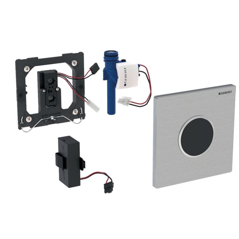 Bezkontakta pisuāru vadības sistēma darbināšanai, izmantojot baterijas Bezkontakta pisuāru vadības sistēma darbināšanai, izmantojot baterijas