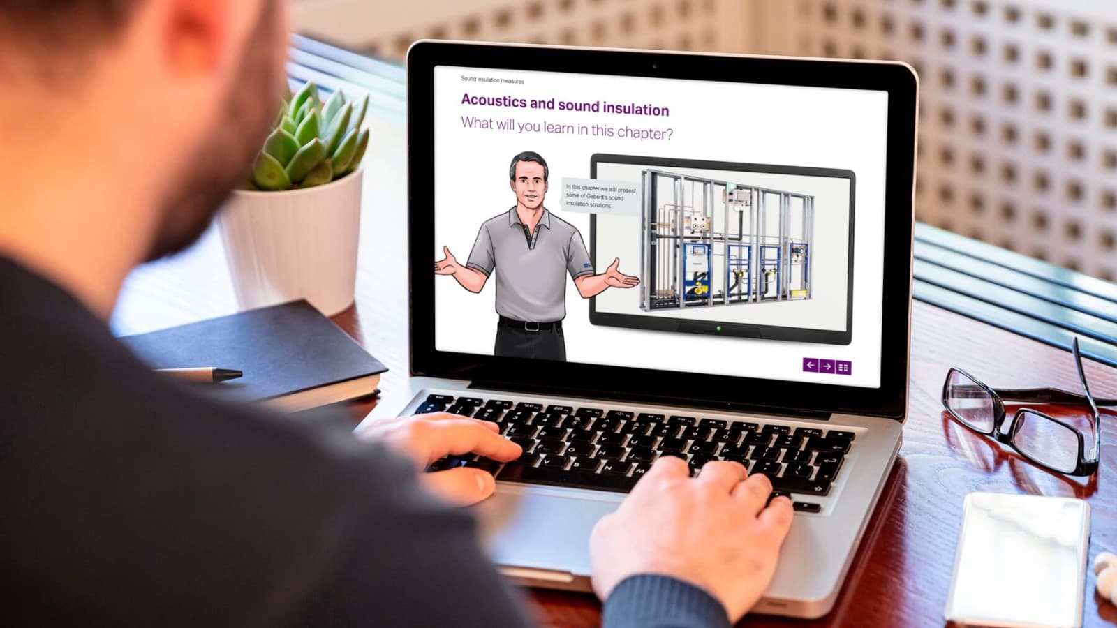 Geberit piedāvā plašu digitālo mācību kursu klāstu Geberit piedāvā plašu digitālo mācību kursu klāstu